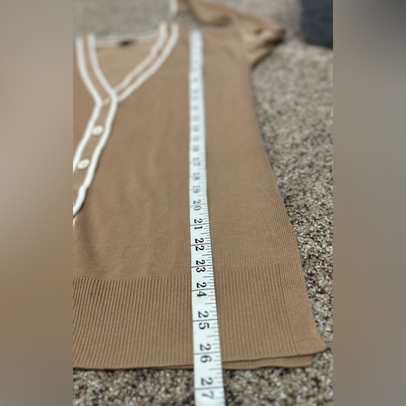 🍂 Talbots Girlfriend Cardigan - Tipped, Size XS 🍁 - Picture 11 of 13